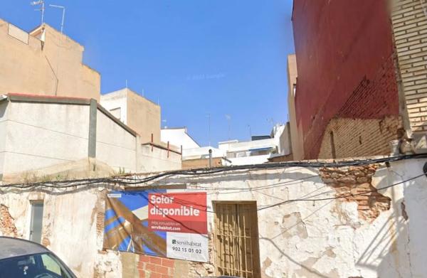 Terreno en calle de Sant Gaietà, 22
