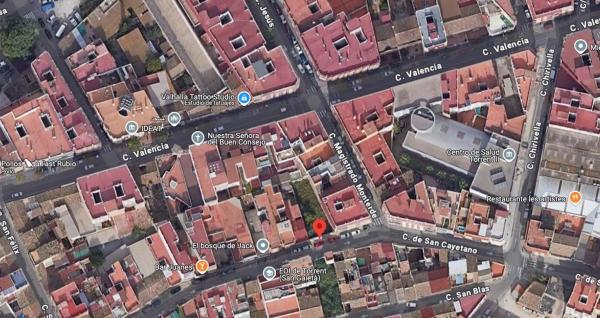 Terreno en calle de Sant Gaietà, 22