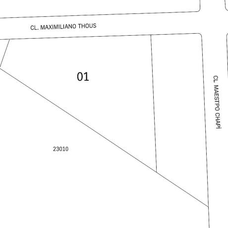 Terreno en calle Maximiliano Thous, 6