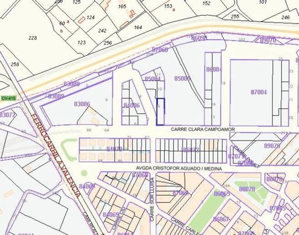 Terreno en avenida Paralela Cristòfol Agu, 9