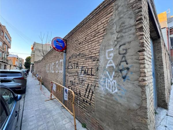 Terreno en calle de Blasco Ibáñez