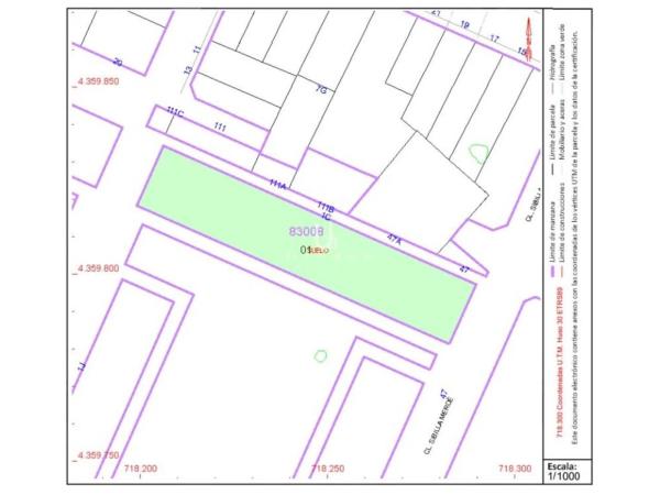 Terreno en calle Beniparrell