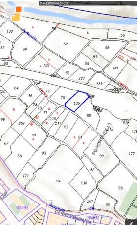 Terreno en carretera Aeropuerto Manises, 135