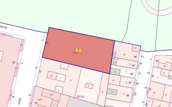 Terreno en calle del Doctor Ramón y Cajal, 1