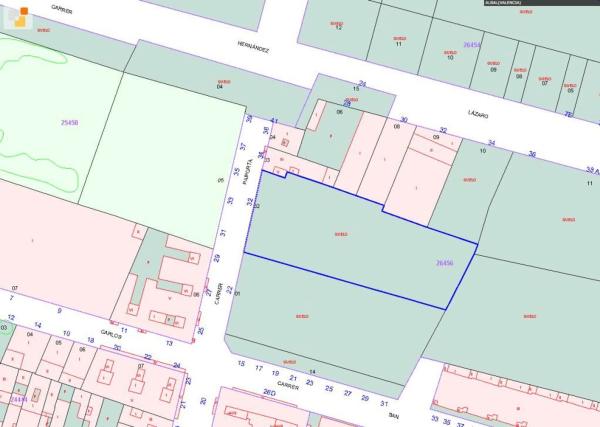 Terreno en calle de Paiporta