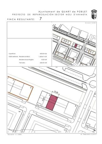 Terreno en calle Xiquet de Quart