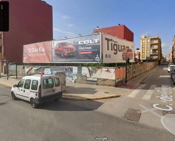 Terreno en avenida de Madrid