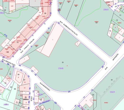 Terreno en calle Serafín Pazo, 45