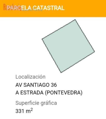 Terreno en avenida Santiago, 36