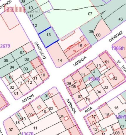 Terreno en avenida Santiago, 36