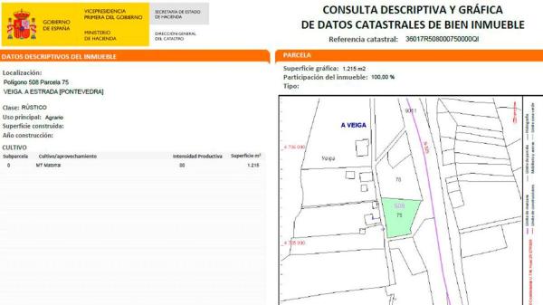 Terreno en N-525, 321