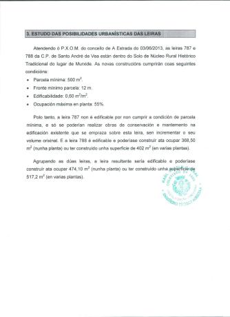 Terreno en Santo André de Vea s/n