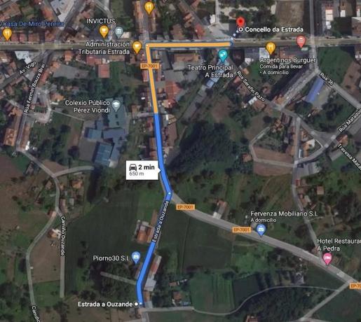 Terreno en camino Ouzande