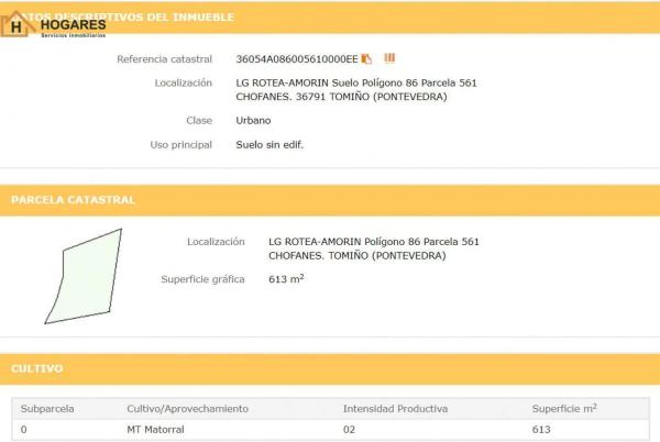 Terreno en Tomiño