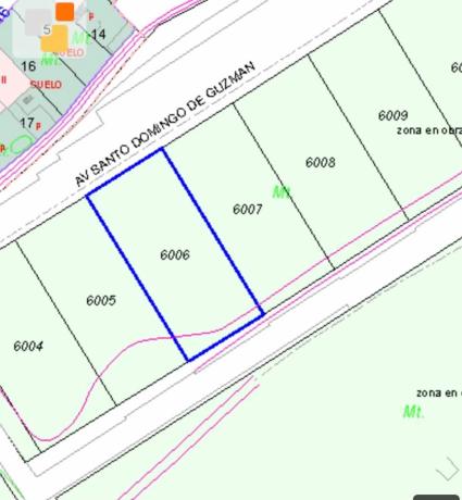 Terreno en Av Santo Domingo De Guzman