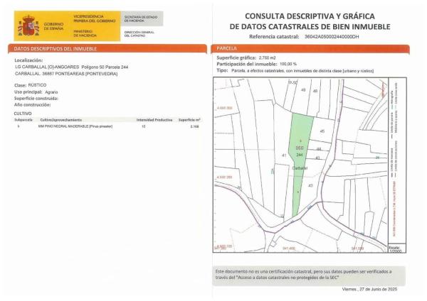 Terreno en Ponteareas