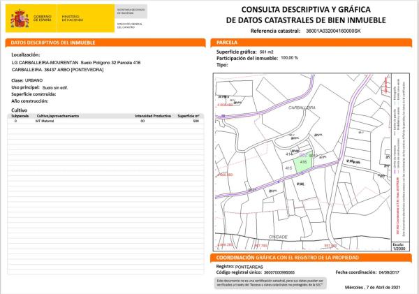 Terreno en Lugar Carballeira, 3
