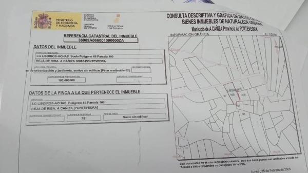 Terreno en Lugar Lisoiros