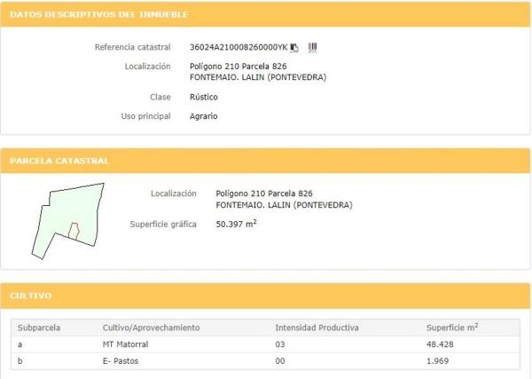 Terreno en camino sen nome s/n