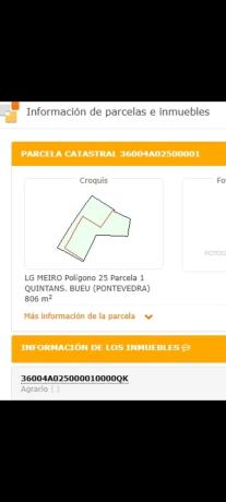 Terreno en Meiro s/n