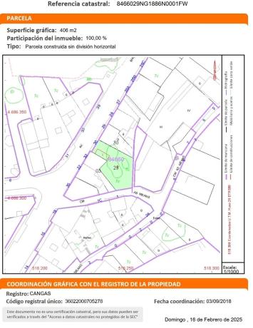 Terreno en avenida de Marín, 26