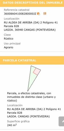 Terreno en avenida de Orense