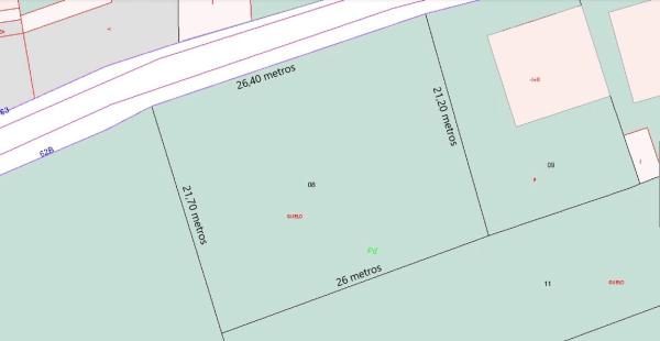 Terreno en calle a Lanzada