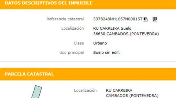 Terreno en calle Carreira s/n None