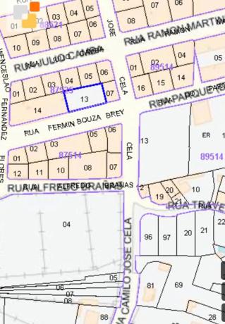 Terreno en calle Fermín Bouza-Brey
