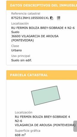 Terreno en calle Fermín Bouza-Brey