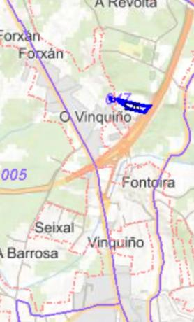 Terreno en Lugar Vinquiño-Adina