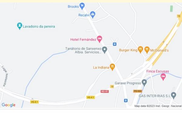 Terreno en Lugar Vinquiño-Adina