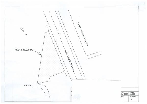 Terreno en calle Rosalía de Castro