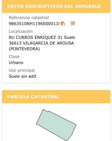 Terreno en Curros Enríquez