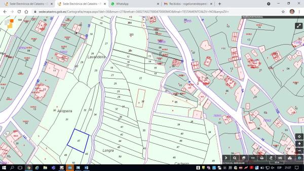 Terreno en Polígono 27 Parcela 47 Besadiña. Meaño (pontevedra), 36027 A027000470000mo
