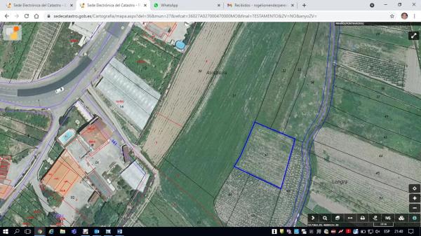 Terreno en Polígono 27 Parcela 47 Besadiña. Meaño (pontevedra), 36027 A027000470000mo