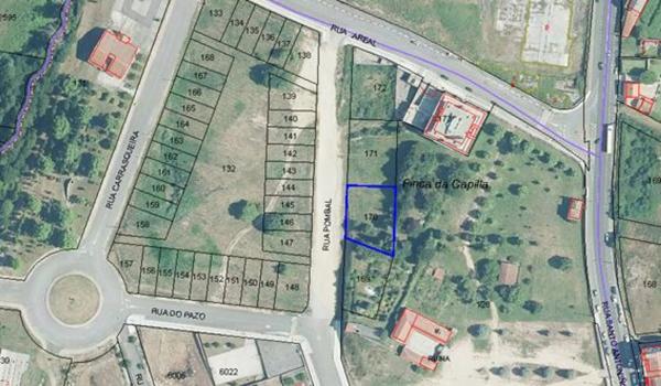 Terreno en calle Areal