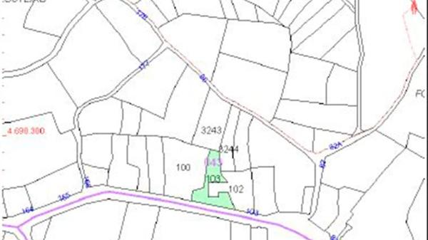 Terreno en Po-244, 169 -101