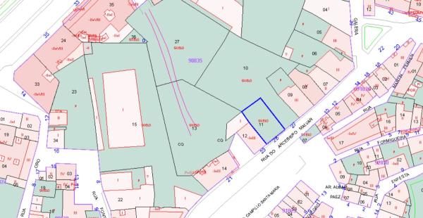 Terreno en calle Arcebispo Malvar