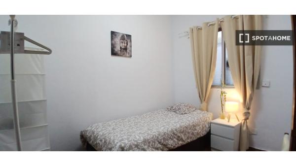 Room in shared 4-bed flat in Zona Centro, Tenerife