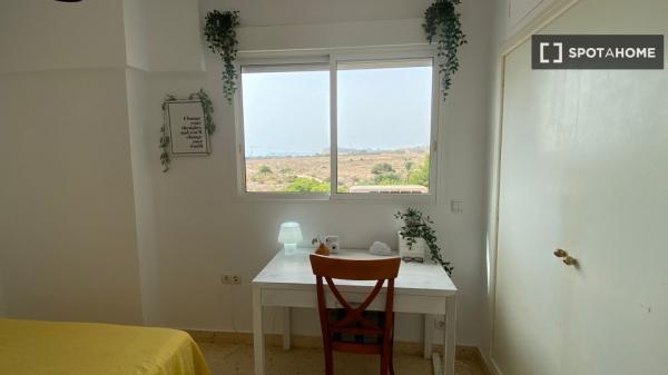 Habitación en piso compartido de 1 dormitorio en alquiler en Alicante