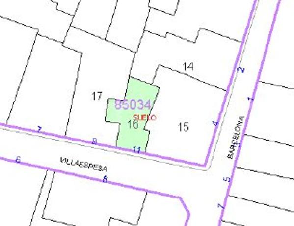 Terreno en calle Barcelona, 5 -1