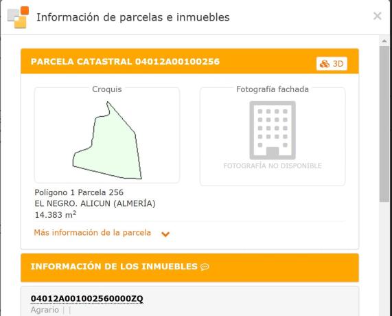 Terreno en via Sin Nombre, km 256