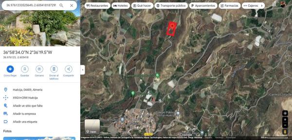 Terreno en carretera He Huecija s/n