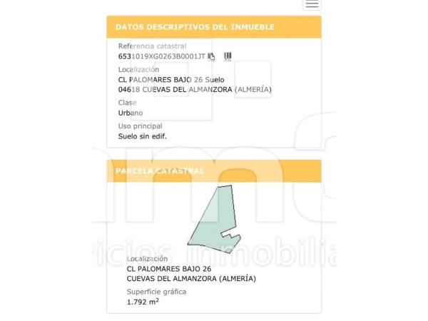 Terreno en avenida del Secano