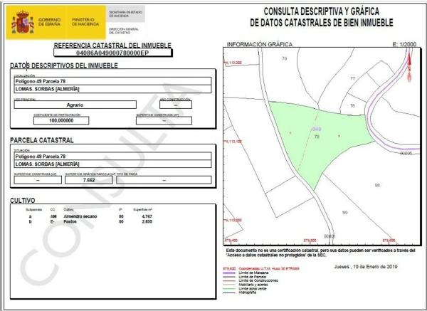 Terreno en carretera la mela, 1