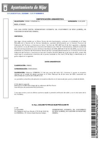 Terreno en calle Espigón s/n