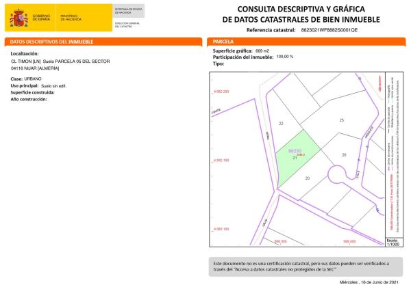 Terreno en calle Arbolete, 8