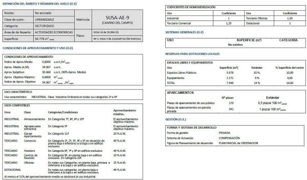 Terreno en camino del Campo, cruce con Al 3106 s/n