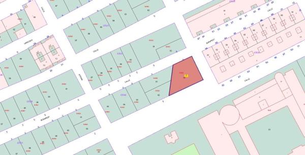 Terreno en calle Hamburgo